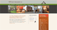 Desktop Screenshot of ccrealtymanagement.com